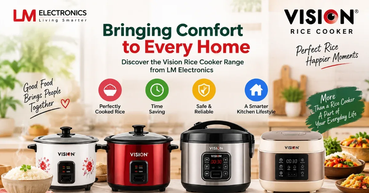 LM Electronics Expands Vision Rice Cooker Selection for Everyday Kitchens in Bangladesh LM Electronics Expands Vision Rice Cooker Selection for Everyday Kitchens in Bangladesh
