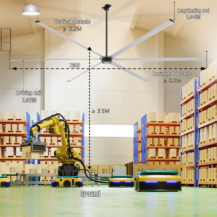 Walton Ceiling Fan WMIF24 — 2