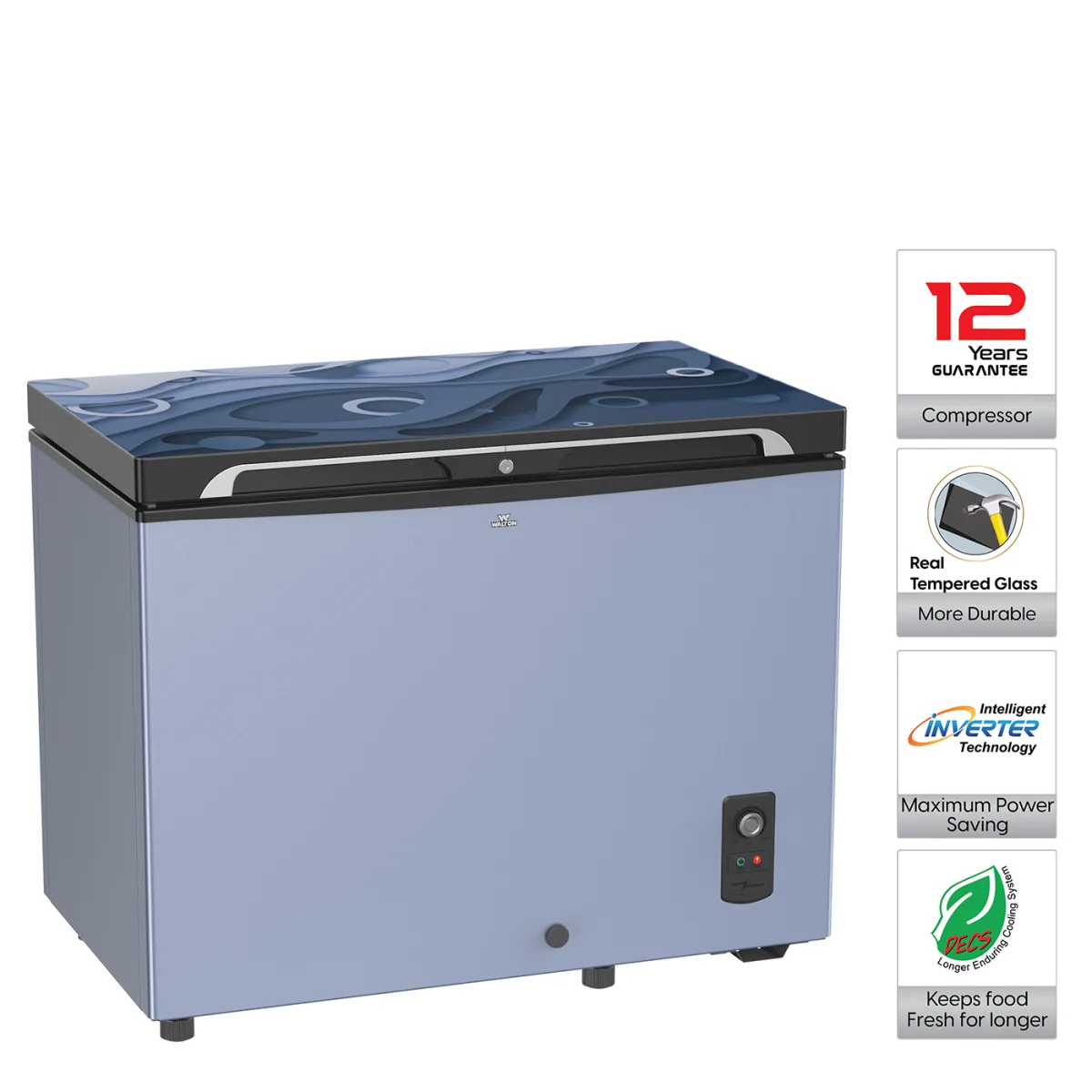 Walton Freezer WCG-2E5-GDEL-XX (Inverter) product image