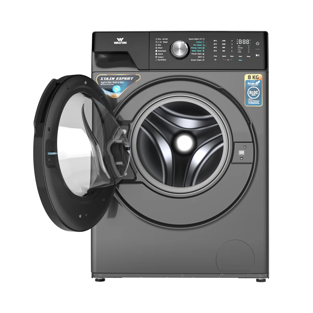 Walton Front Load Washing Machine WWM-AFB80 — 2