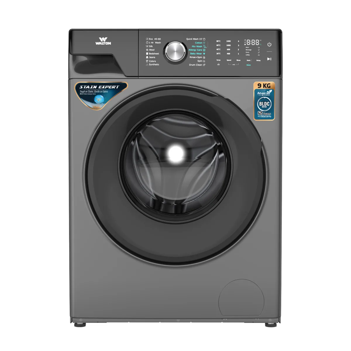 Walton Front Load Washing Machine WWM-AFB90 product image