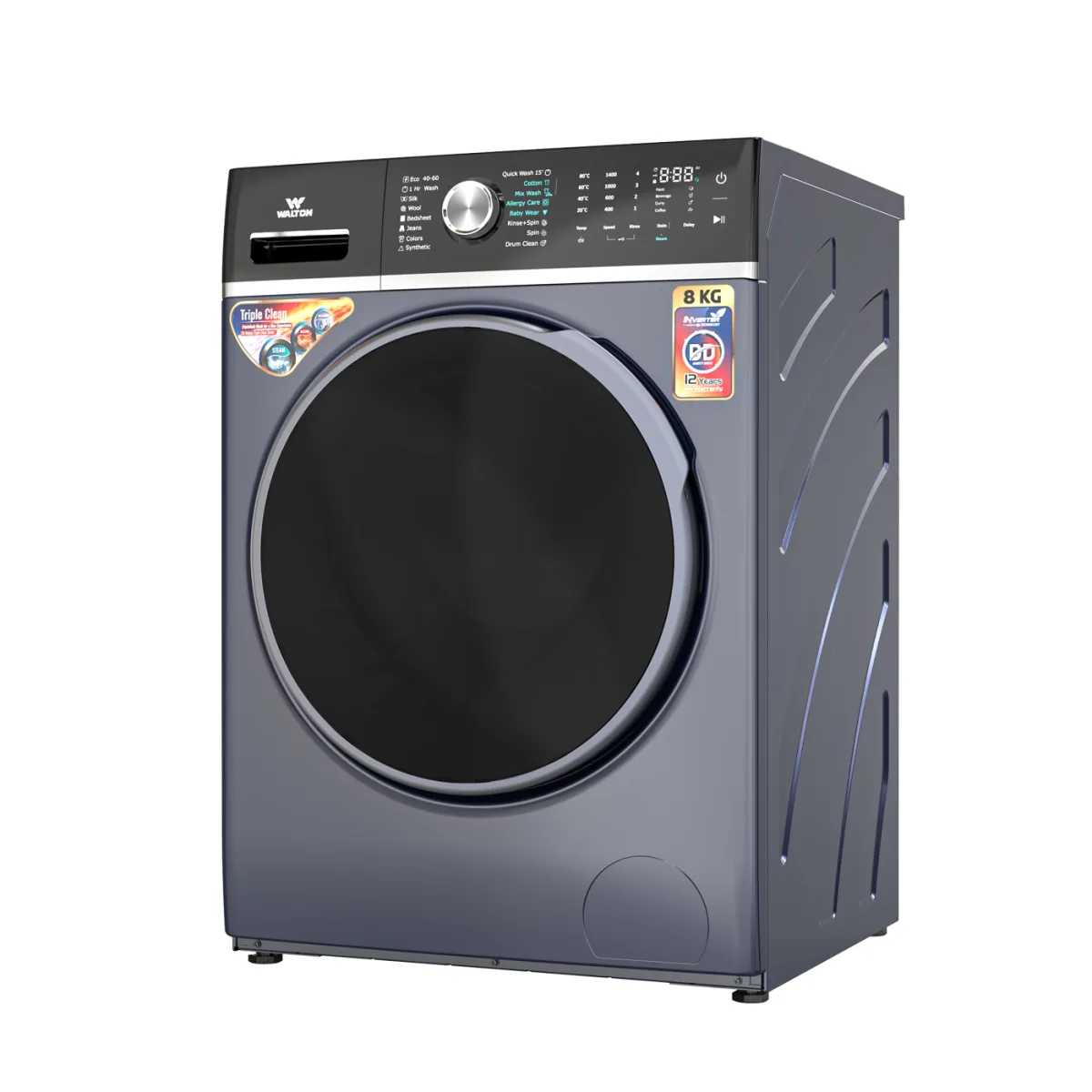 Walton Front Load Washing Machine WWM-AFD80 — 2