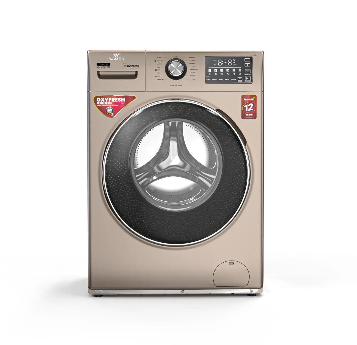 Walton Front Load Washing Machine WWM-AFT80W — 2