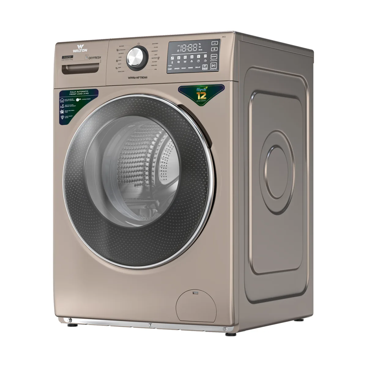 Walton Front Load Washing Machine WWM-AFT80WI — 3