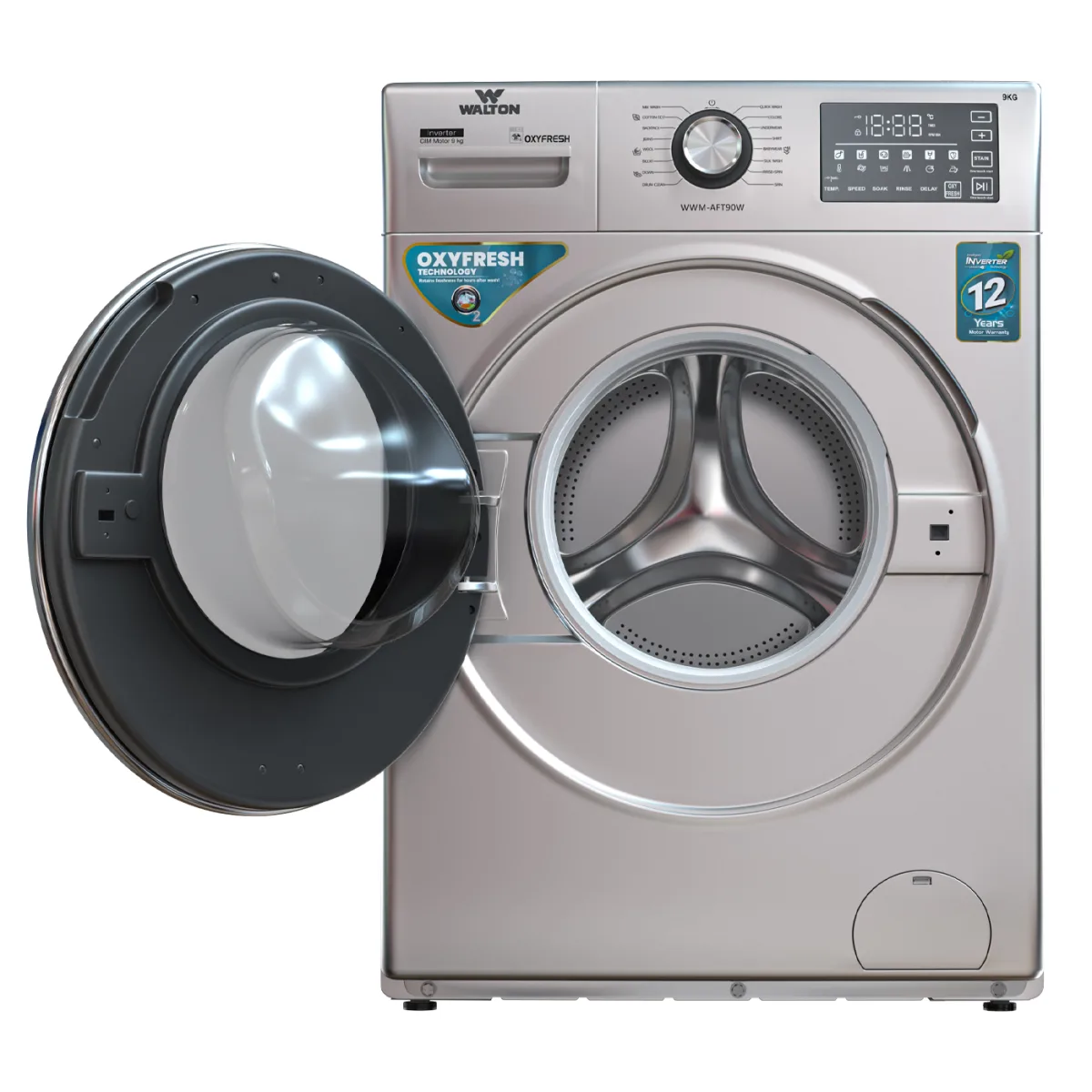 Walton Front Load Washing Machine WWM-AFT90W — 2
