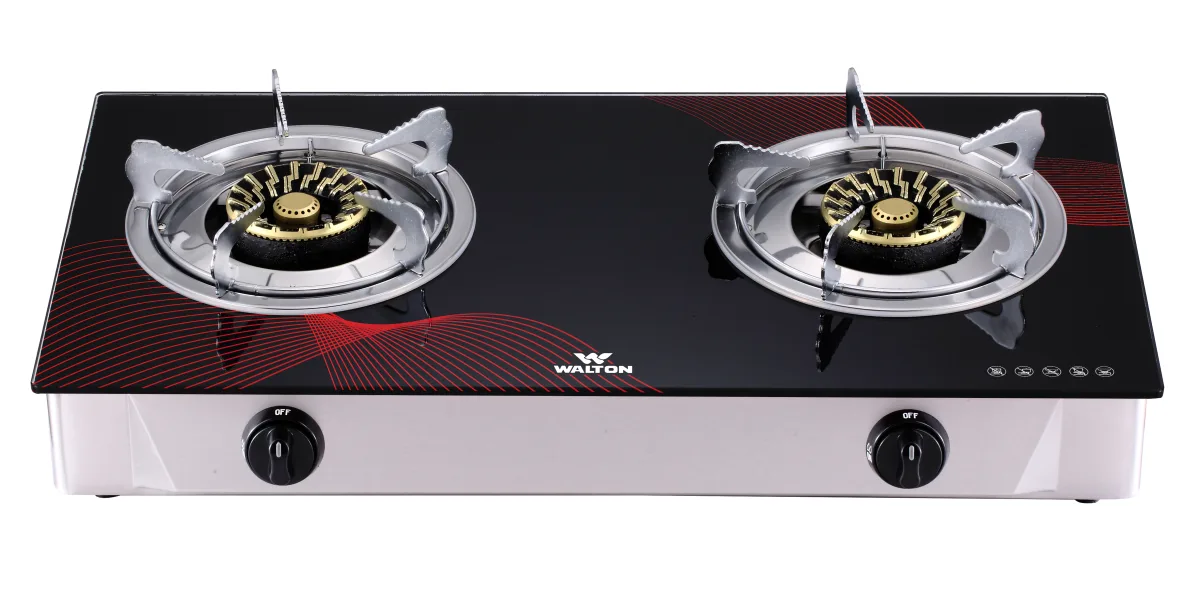 Walton Gas Stove WGS-CAMELLIA-DOUBLE-LPG-NG product image