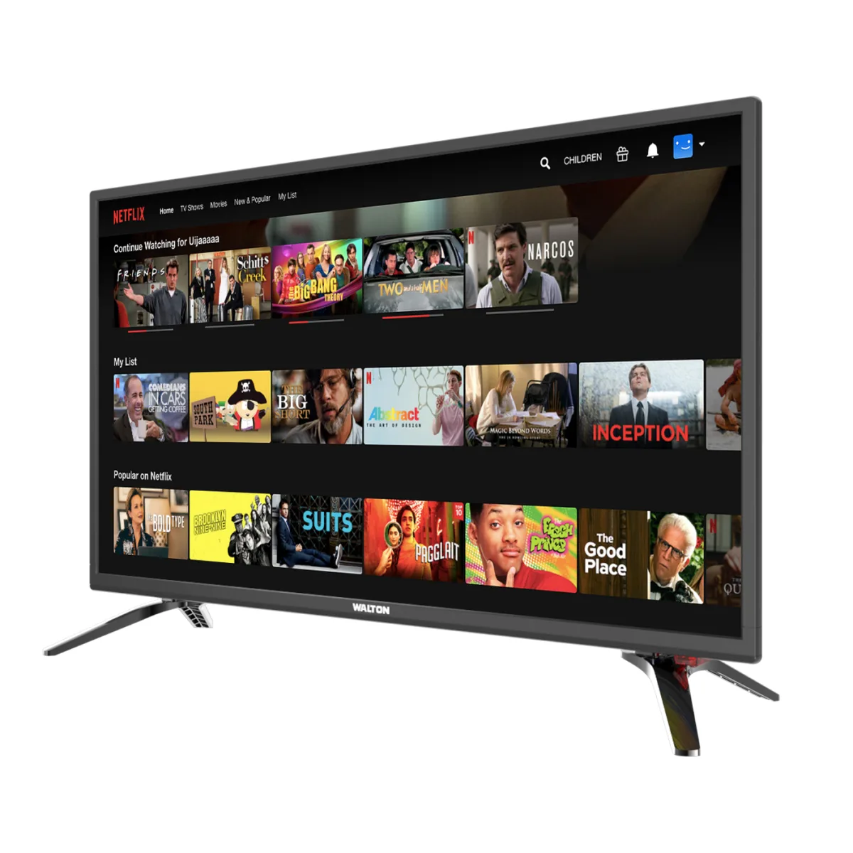 Walton LED TV W32D120NF — 3