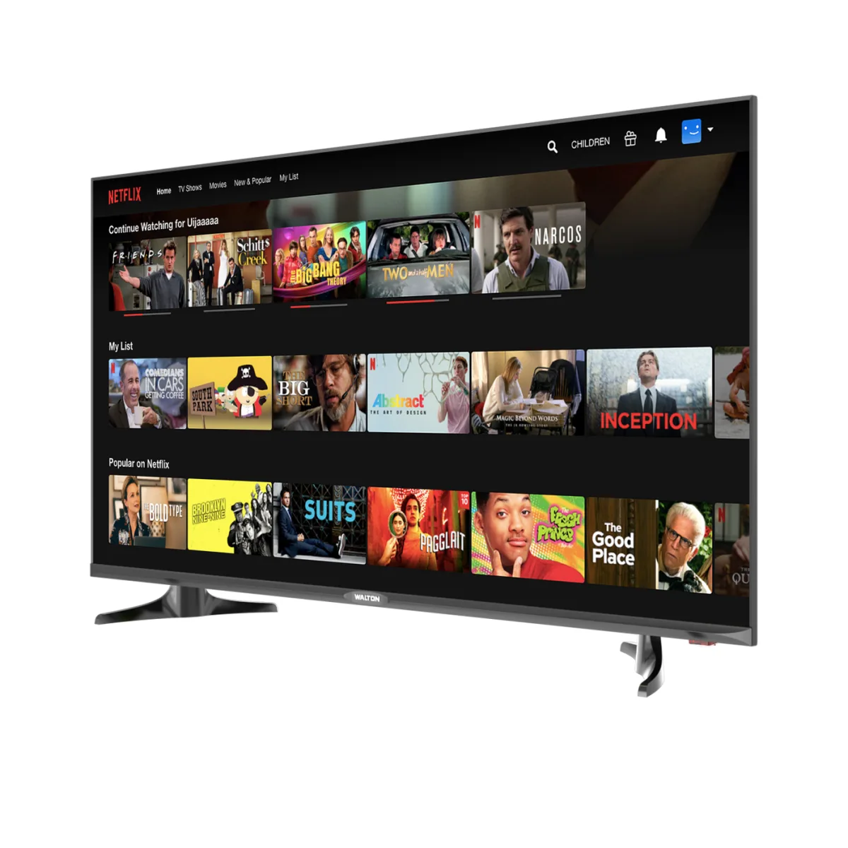 Walton LED TV W43D210NF — 2