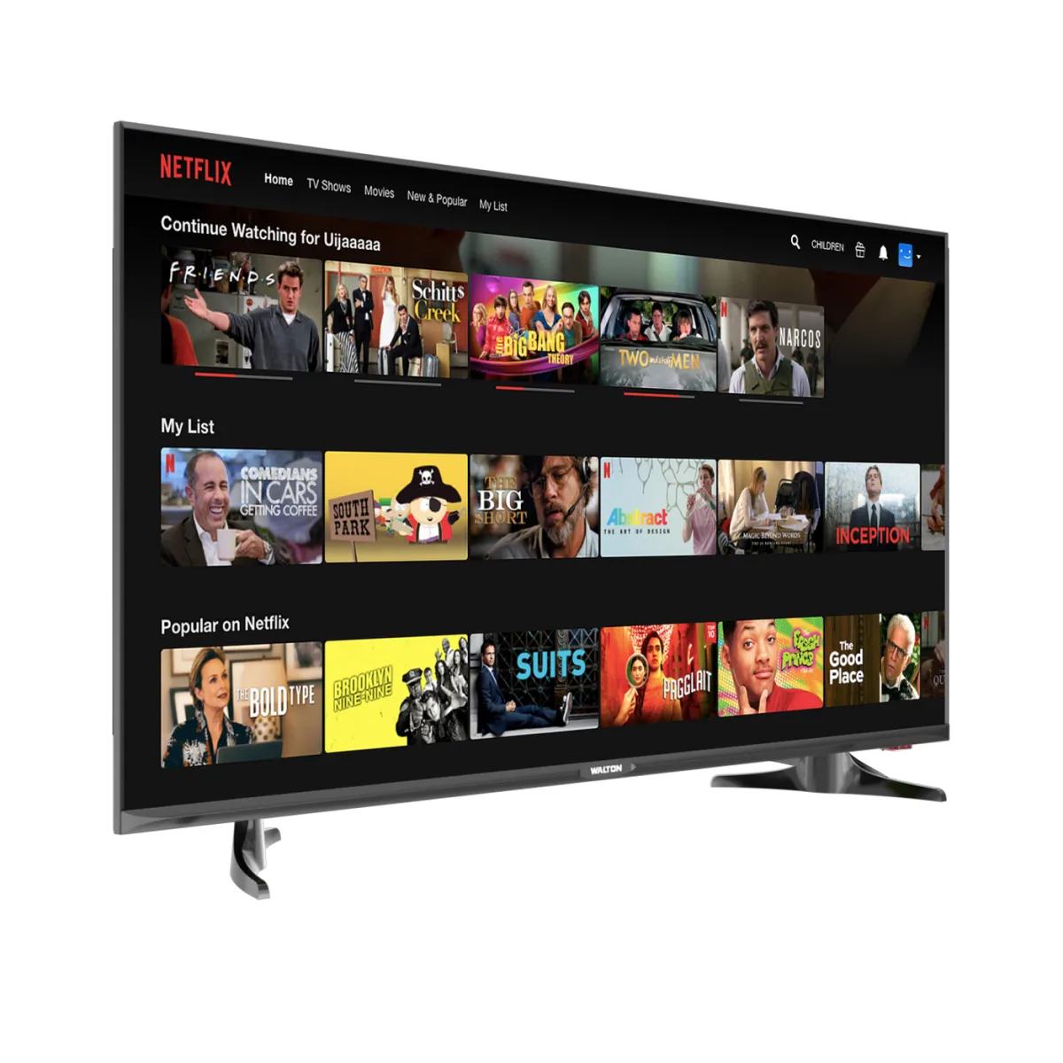 Walton LED TV W43D210NF — 3