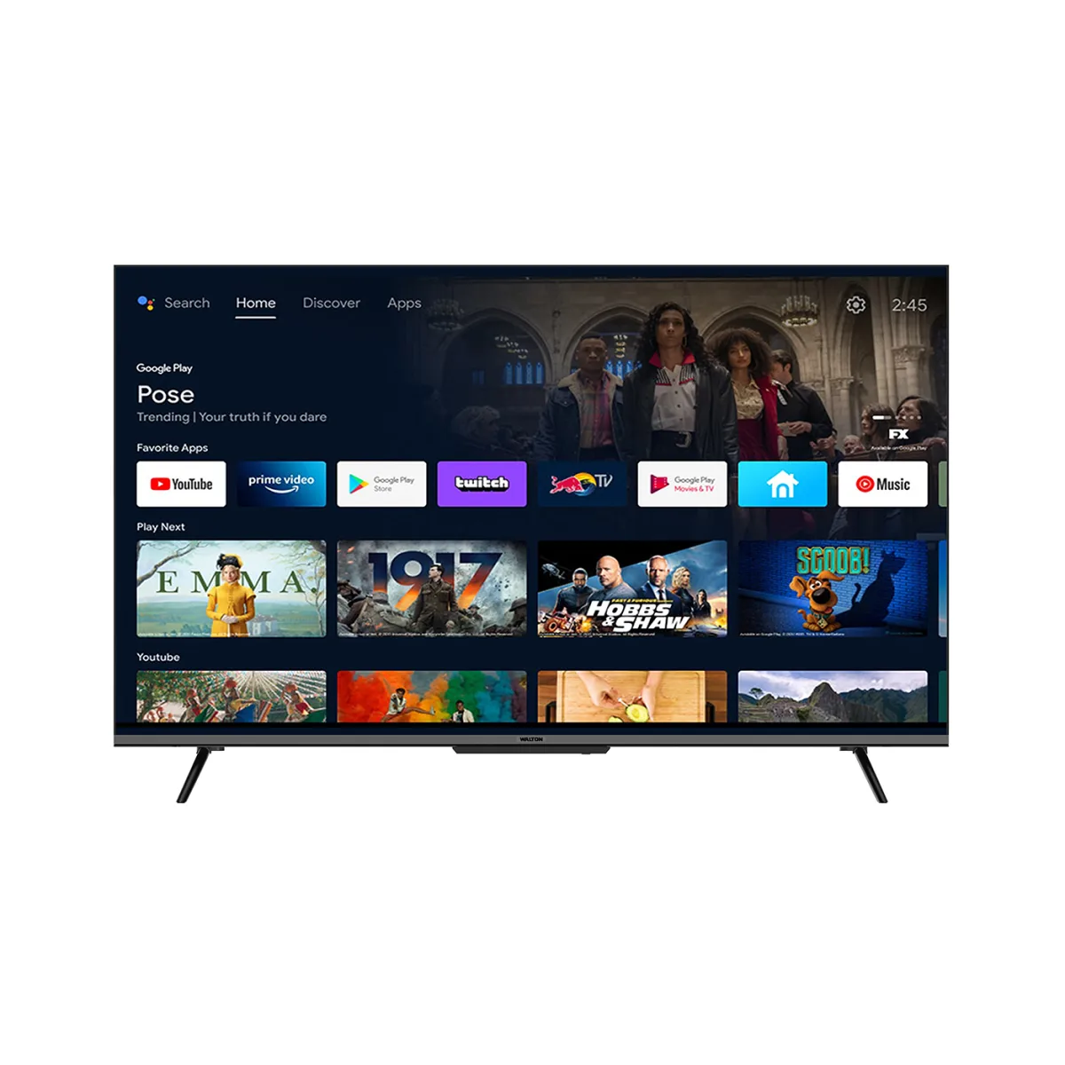 Walton LED TV W43S2JFG — 2