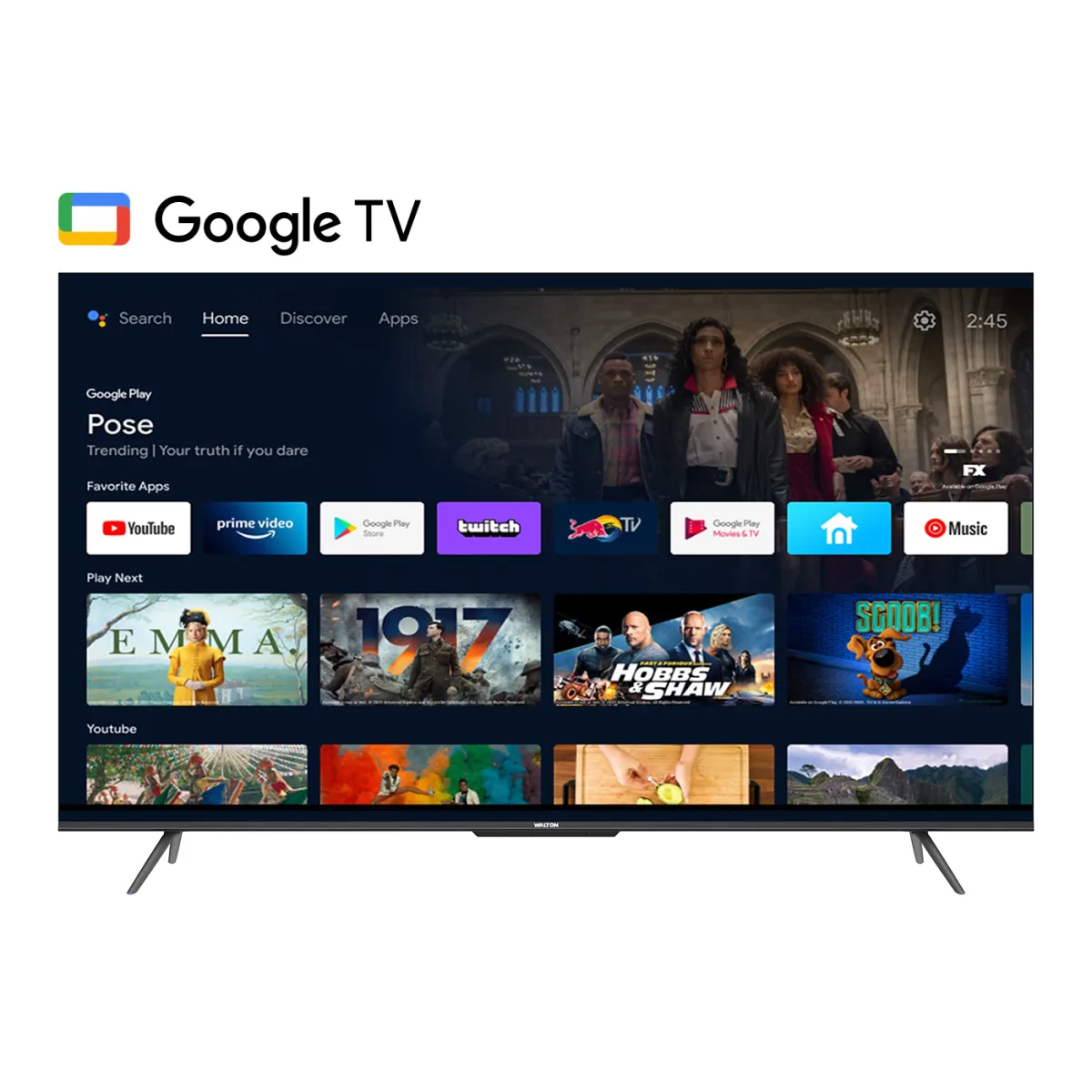 Walton LED TV W55S3BG — 2