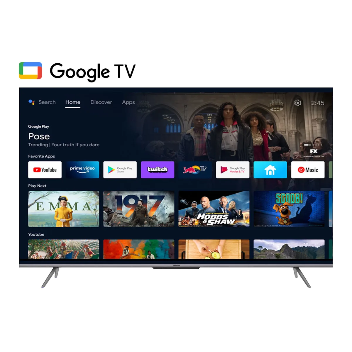 Walton LED TV W65S3BG — 2