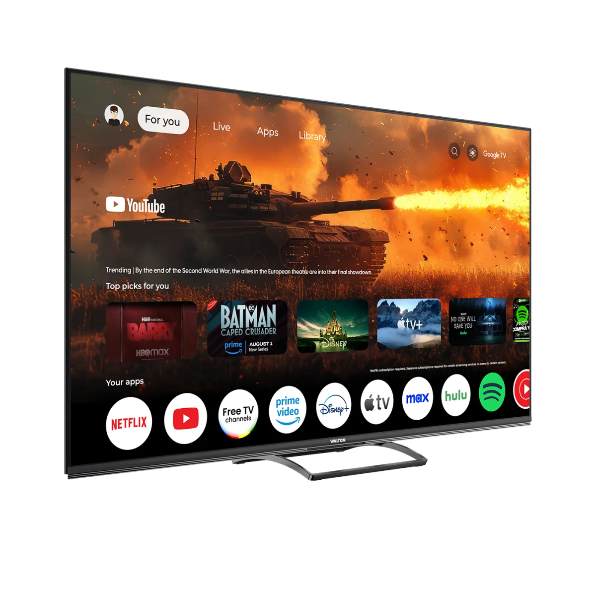 Walton LED TV W75S7EPG — 2
