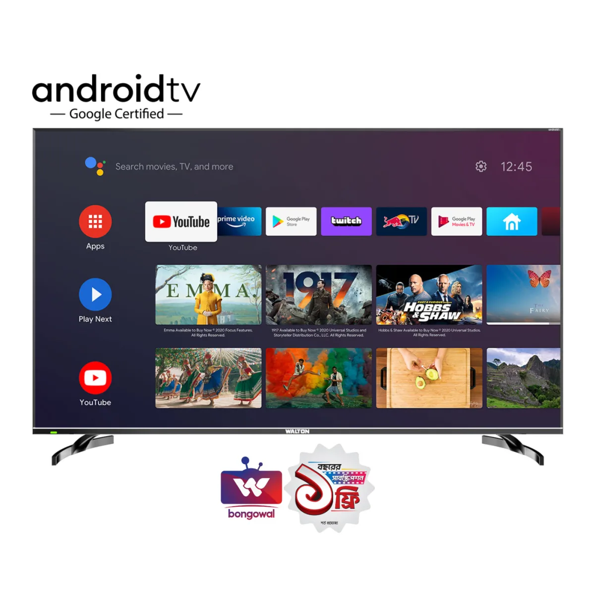 Walton LED TV WE55RUG1 — 2