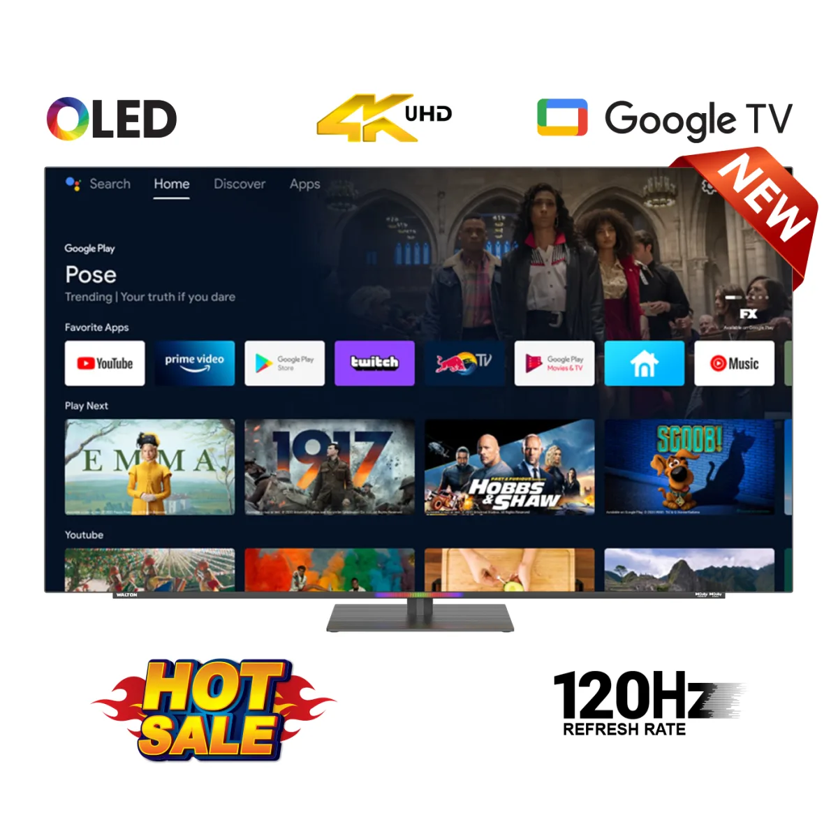 Walton LED TV WO65S28G product image