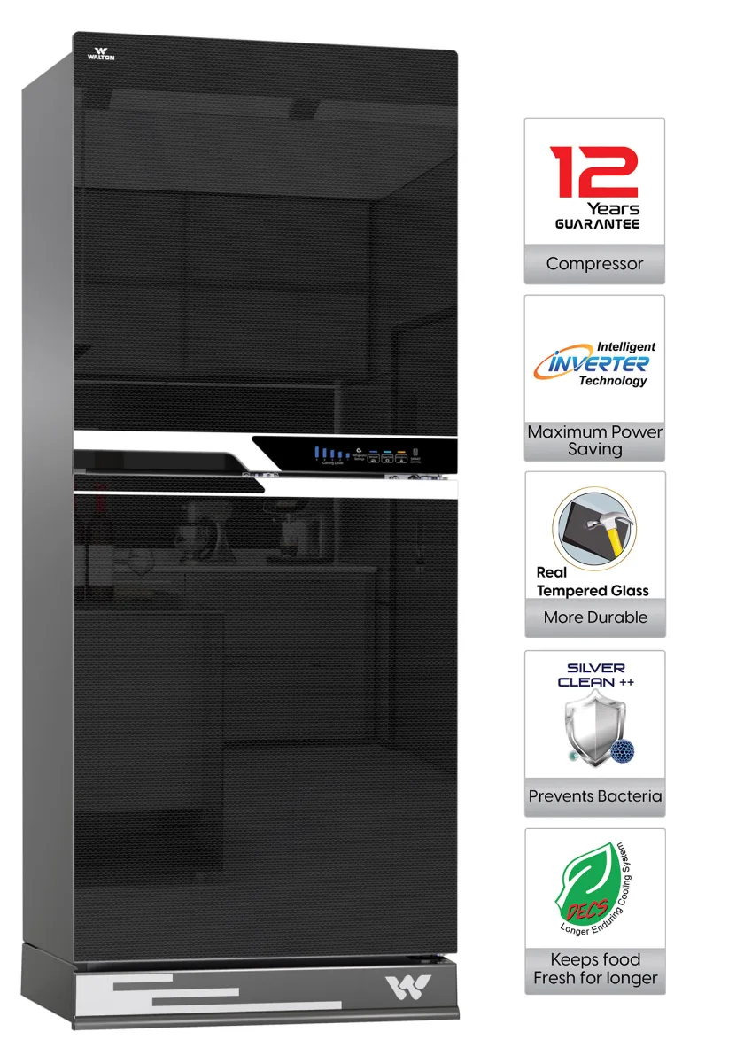 Walton Refrigerator WFC-3X7-GDEH-DD (Inverter) product image
