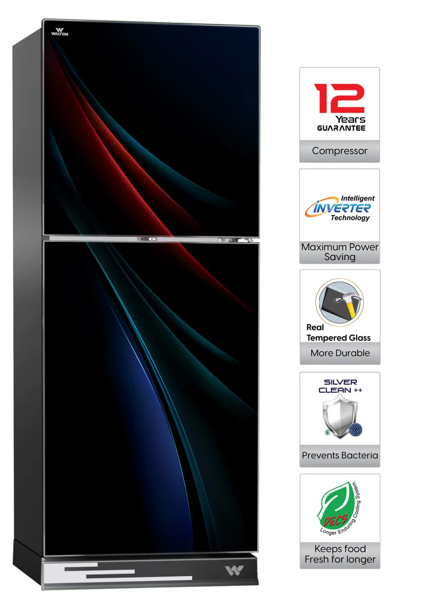 Walton Refrigerator WFC-3X7-GDEL-XX (Inverter) product image