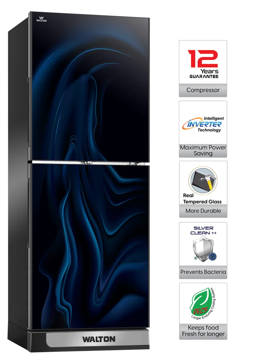Walton Refrigerator WFC-3X7-GDXX-XX (Inverter) product image
