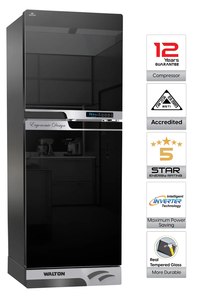 Walton Refrigerator WFE-3B0-GDEN-DD (Inverter) product image
