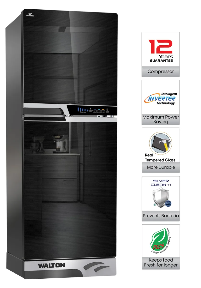 Walton Refrigerator WFE-3E8-GDEN-DD (Inverter) product image