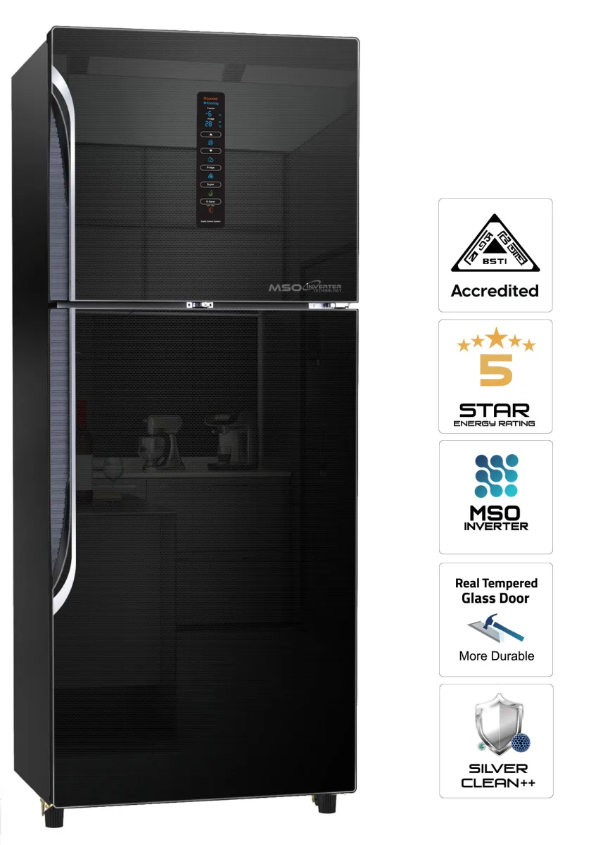 Walton Refrigerator WNH-3H6-GDEL-DD (Inverter) product image