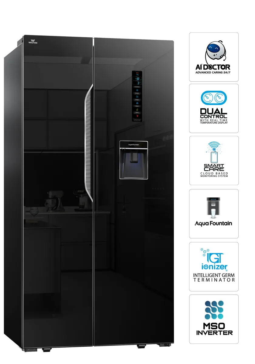 Walton Refrigerator WNI-6A9-GDNE-WD product image