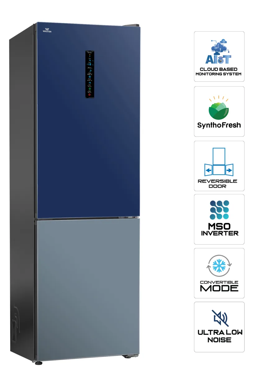 Walton Refrigerator WNT-3D3-GDEL-DD product image