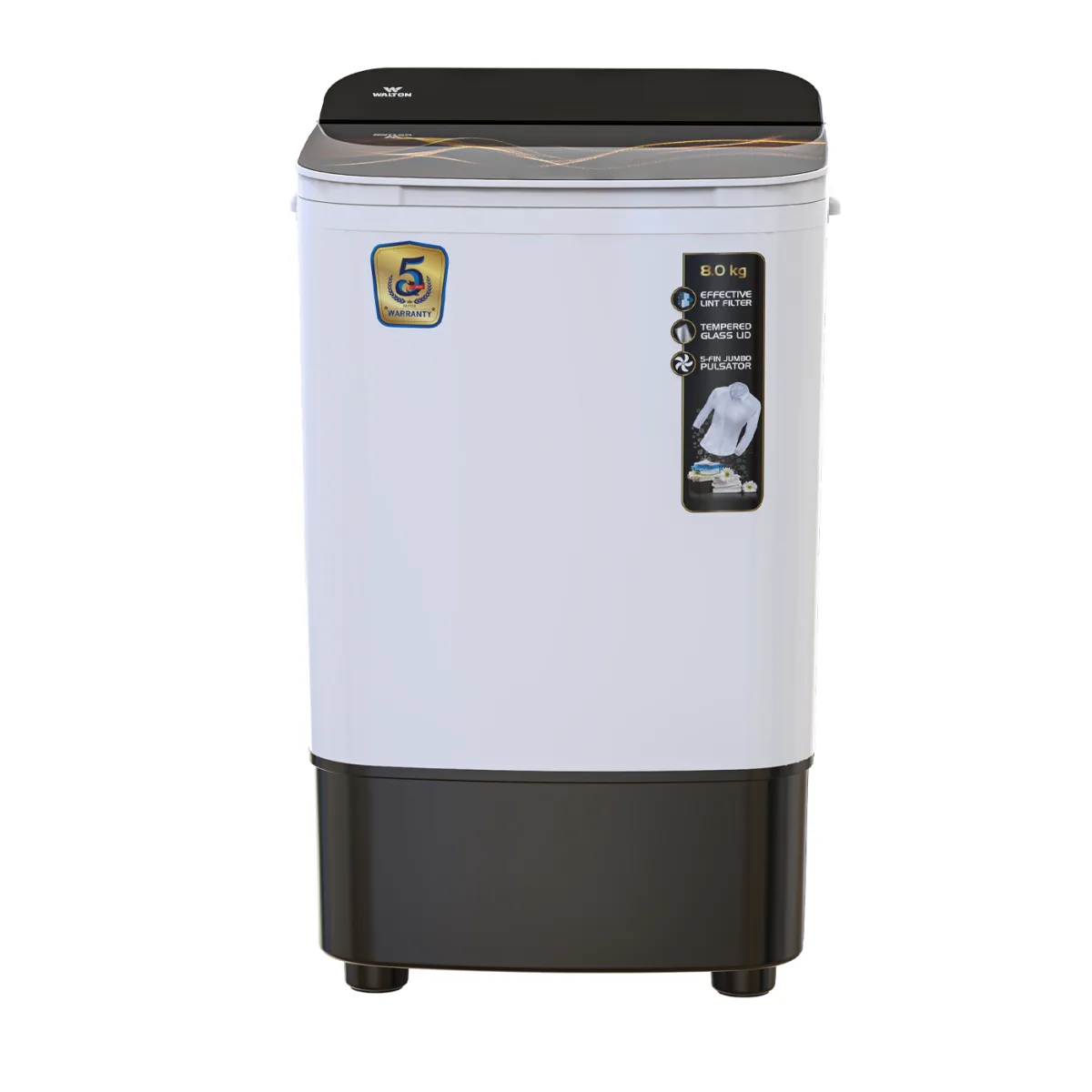 Walton Semi-Auto Washing Machine WWM-SWG80 product image