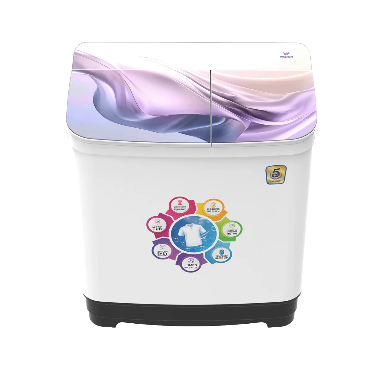 Walton Semi-Auto Washing Machine WWM-TWG100PL product image