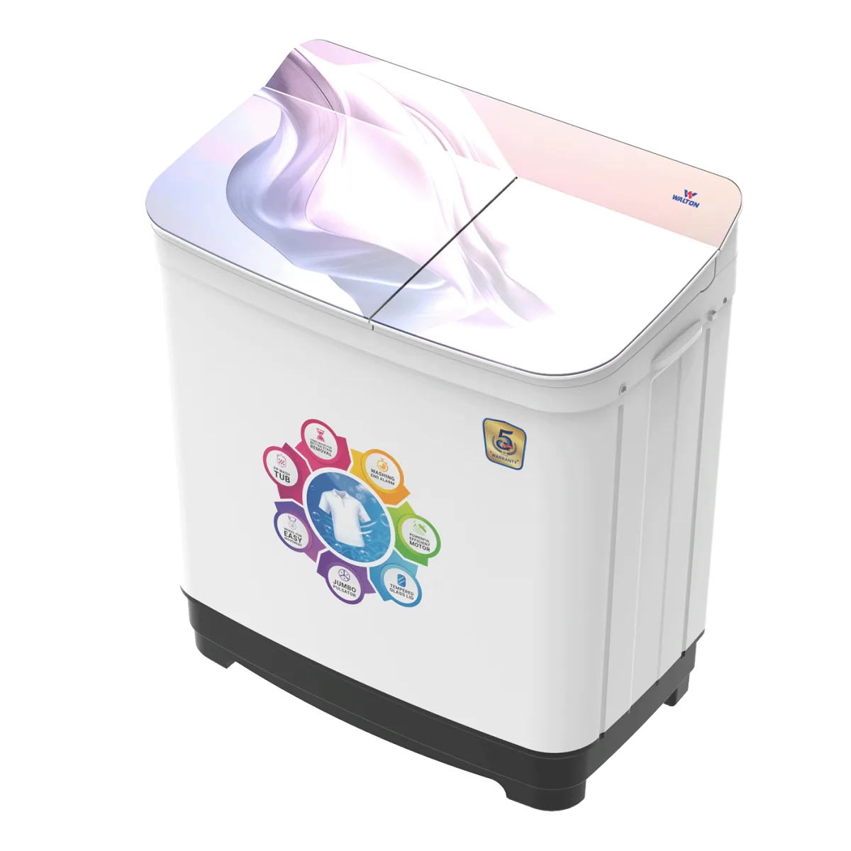 Walton Semi-Auto Washing Machine WWM-TWG100PL — 2