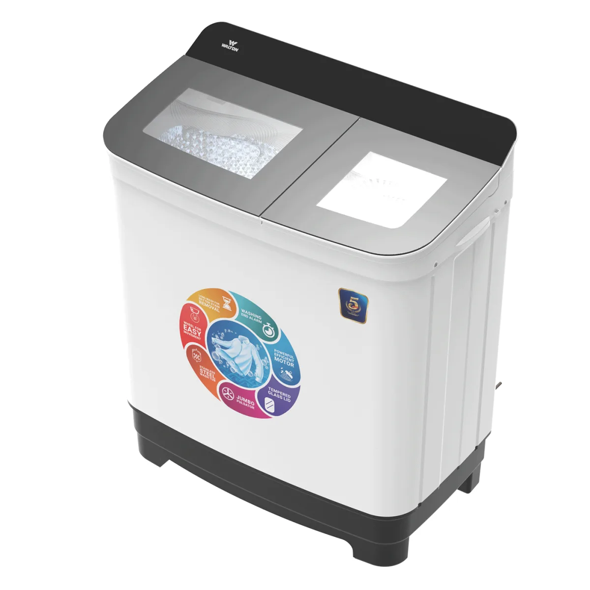 Walton Semi-Auto Washing Machine WWM-TWG110ML — 2