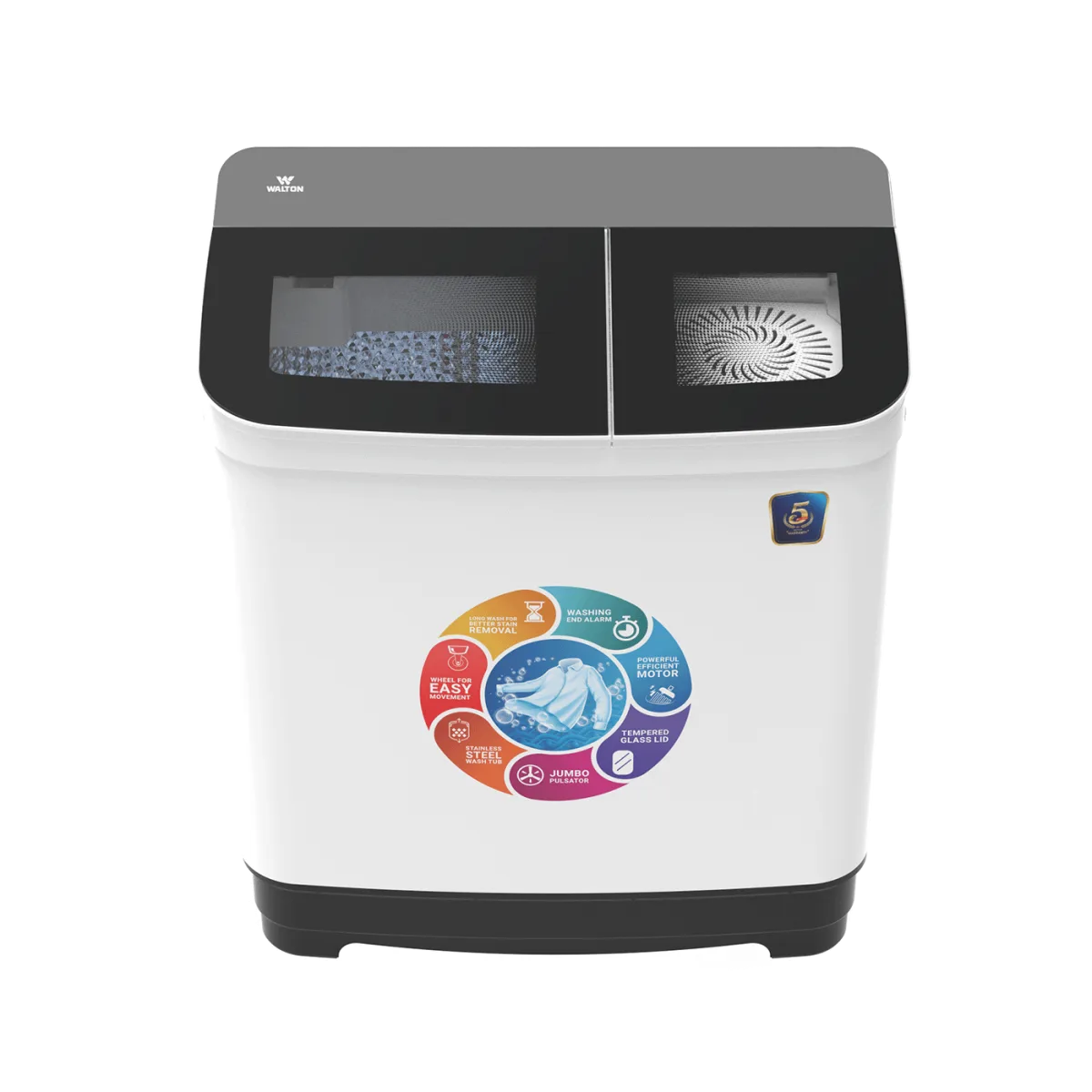 Walton Semi-Auto Washing Machine WWM-TWG90ML product image