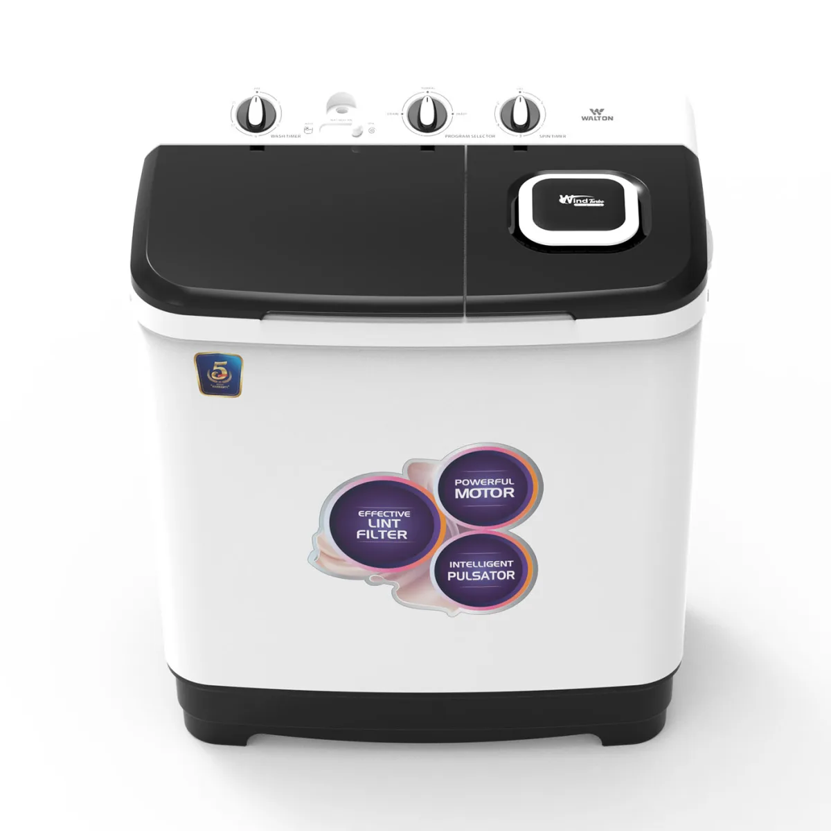 Walton Semi-Auto Washing Machine WWM-TWP110D — 3