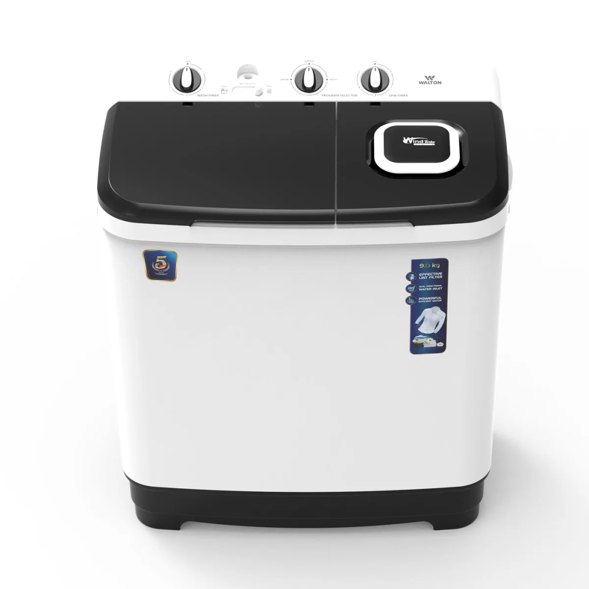 Walton Semi-Auto Washing Machine WWM-TWP90D — 3