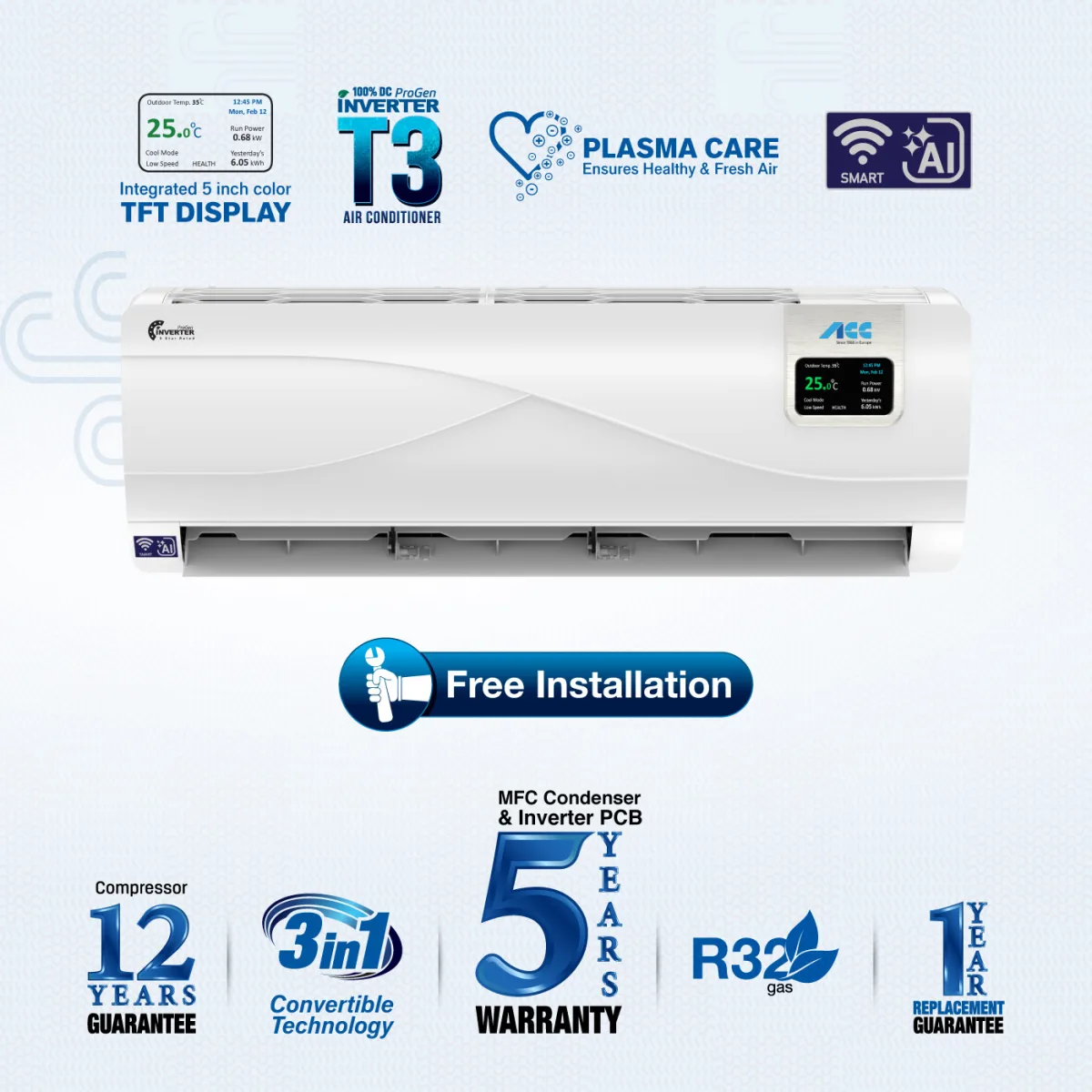 Walton Split AC ASI18BHB2-PGAI product image