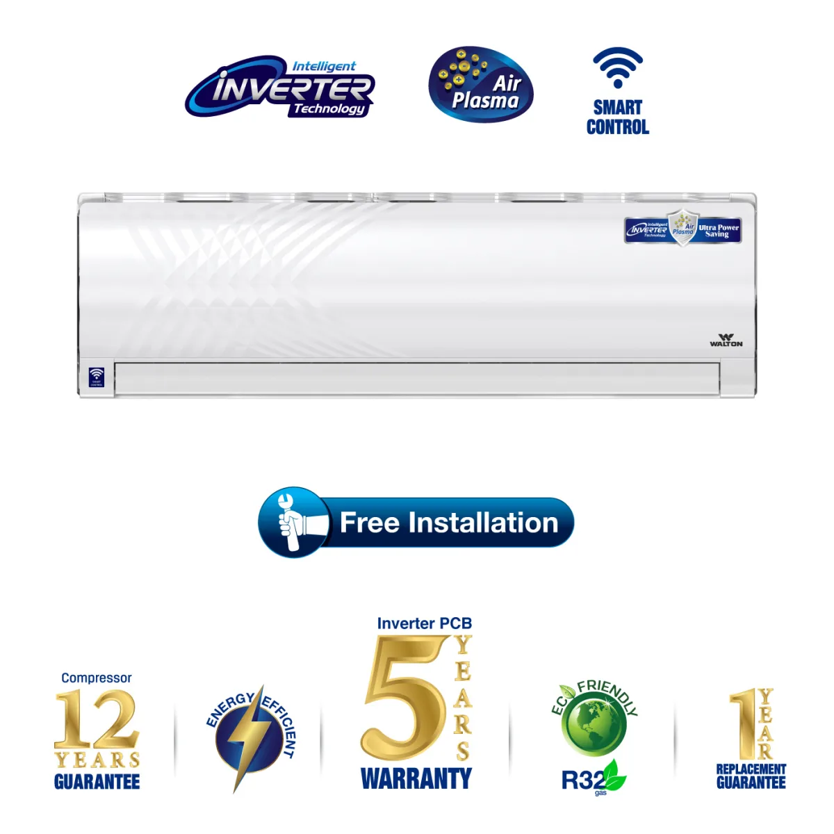 Walton Split AC WSI-KRYSTALINE-24H-SMART-PLASMA product image
