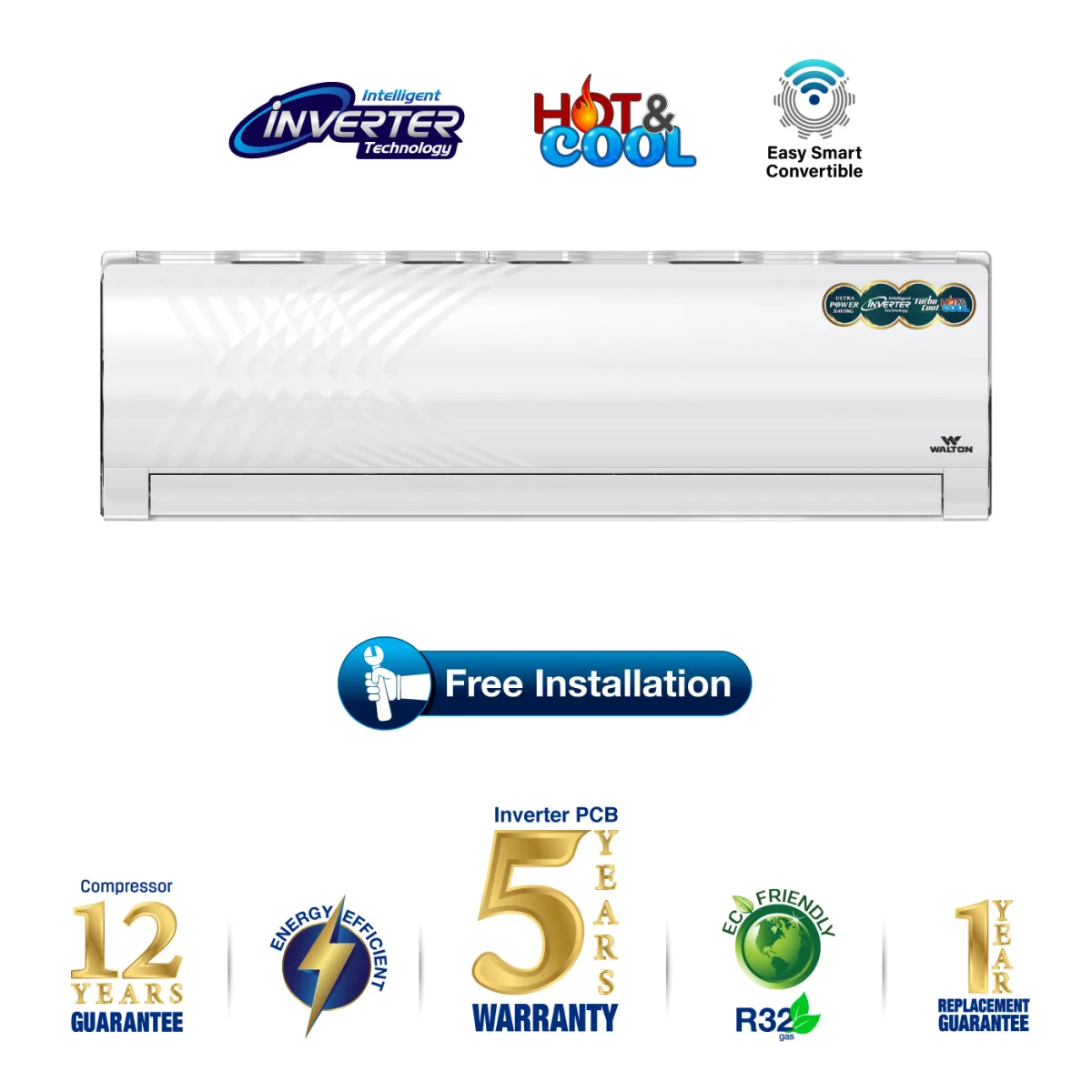 Walton Split AC WSI-KRYSTALINE-24HH product image