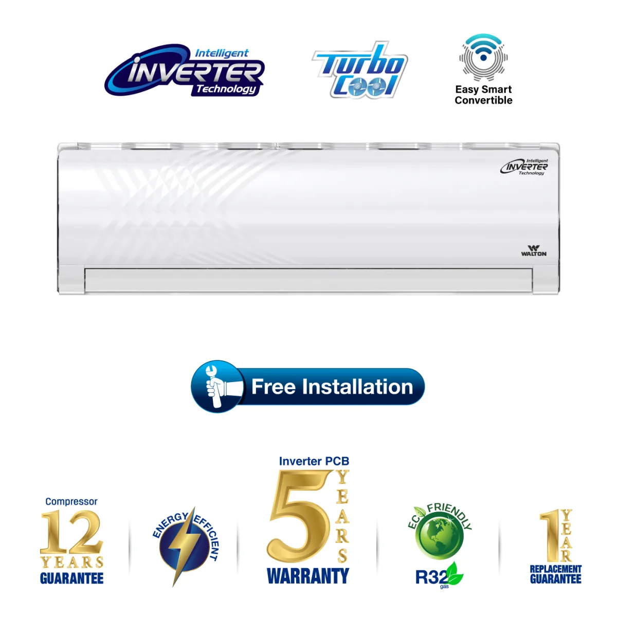 Walton Split AC WSI-KRYSTALINE-30H product image