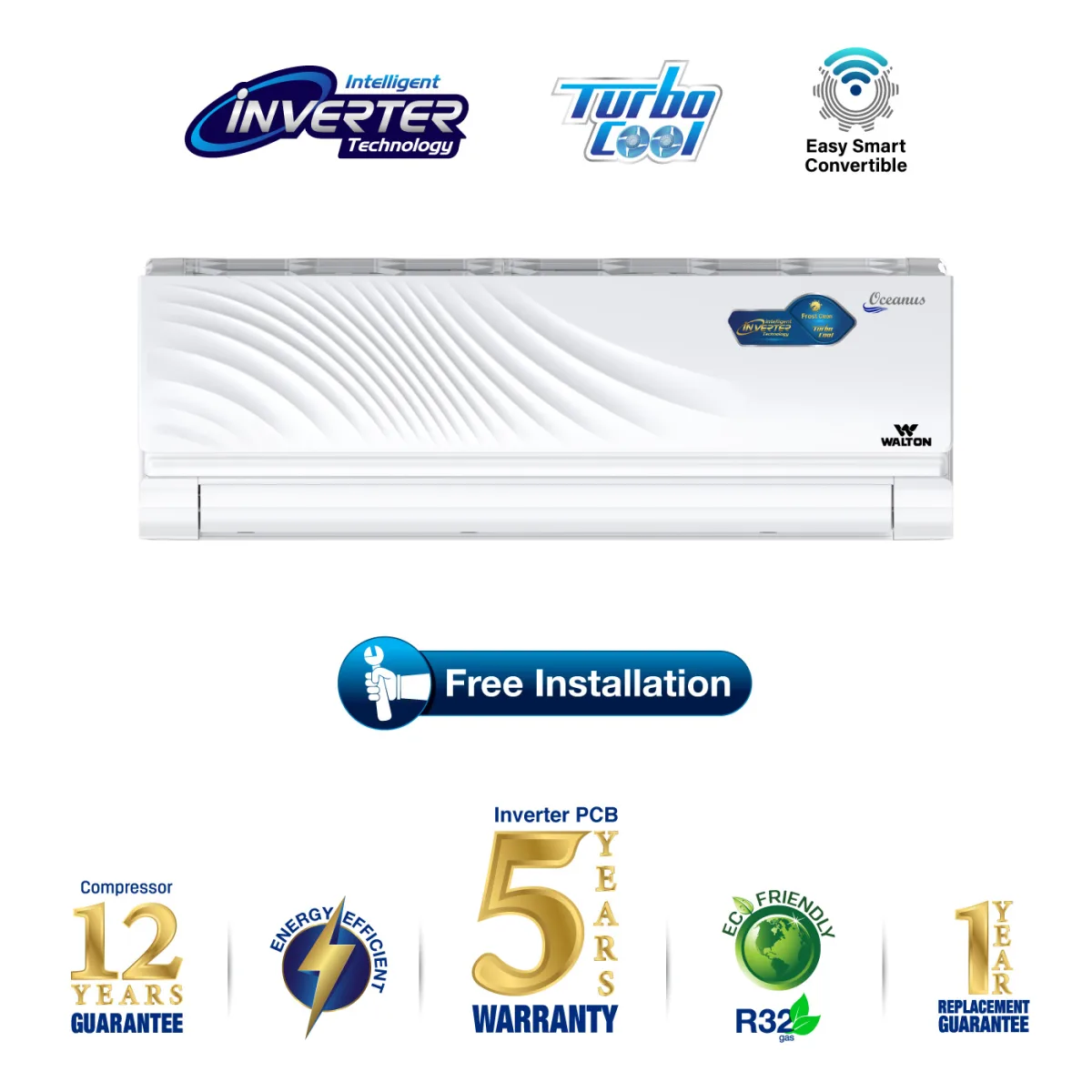 Walton Split AC WSI-OCEANUS-12J product image