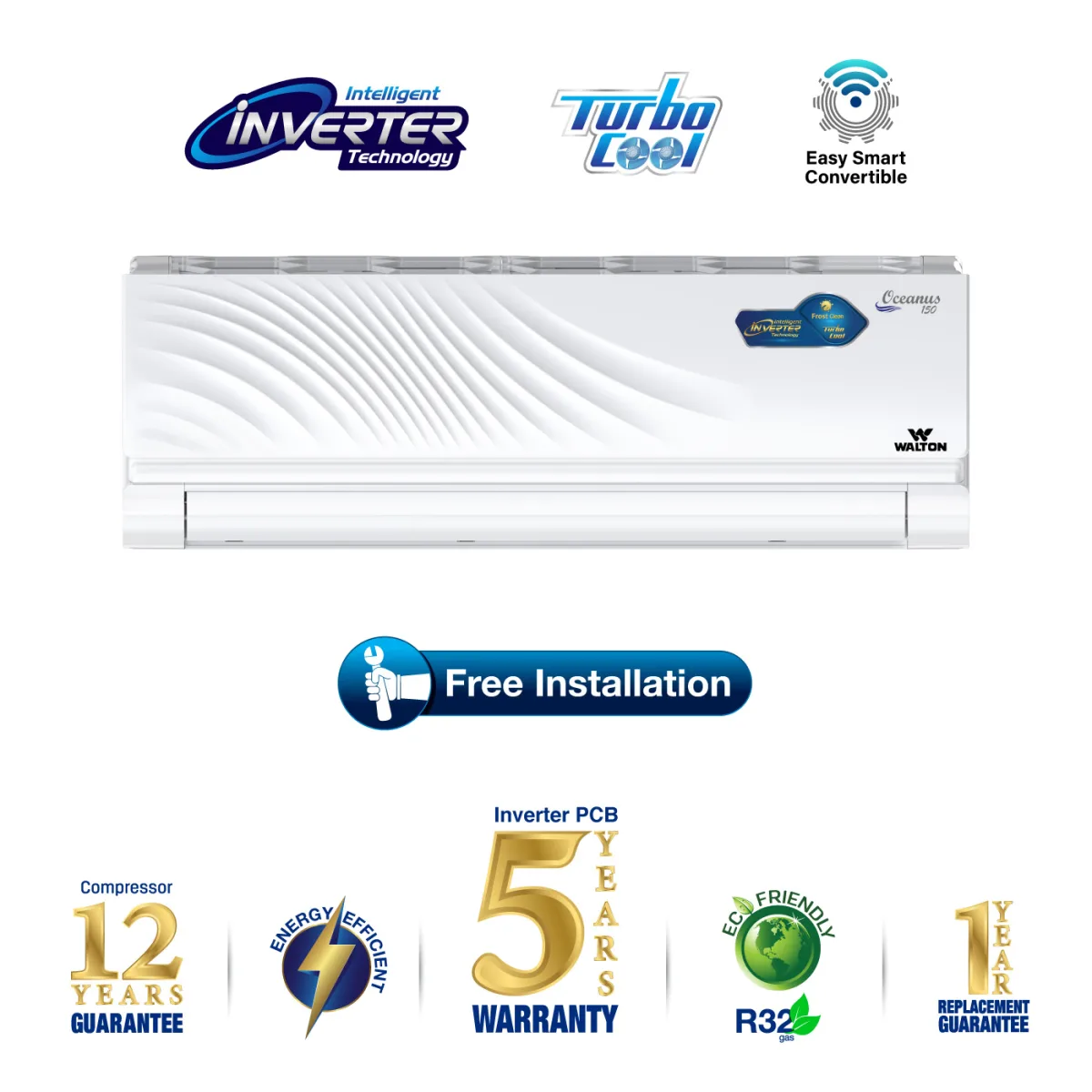 Walton Split AC WSI-OCEANUS 150-15J product image