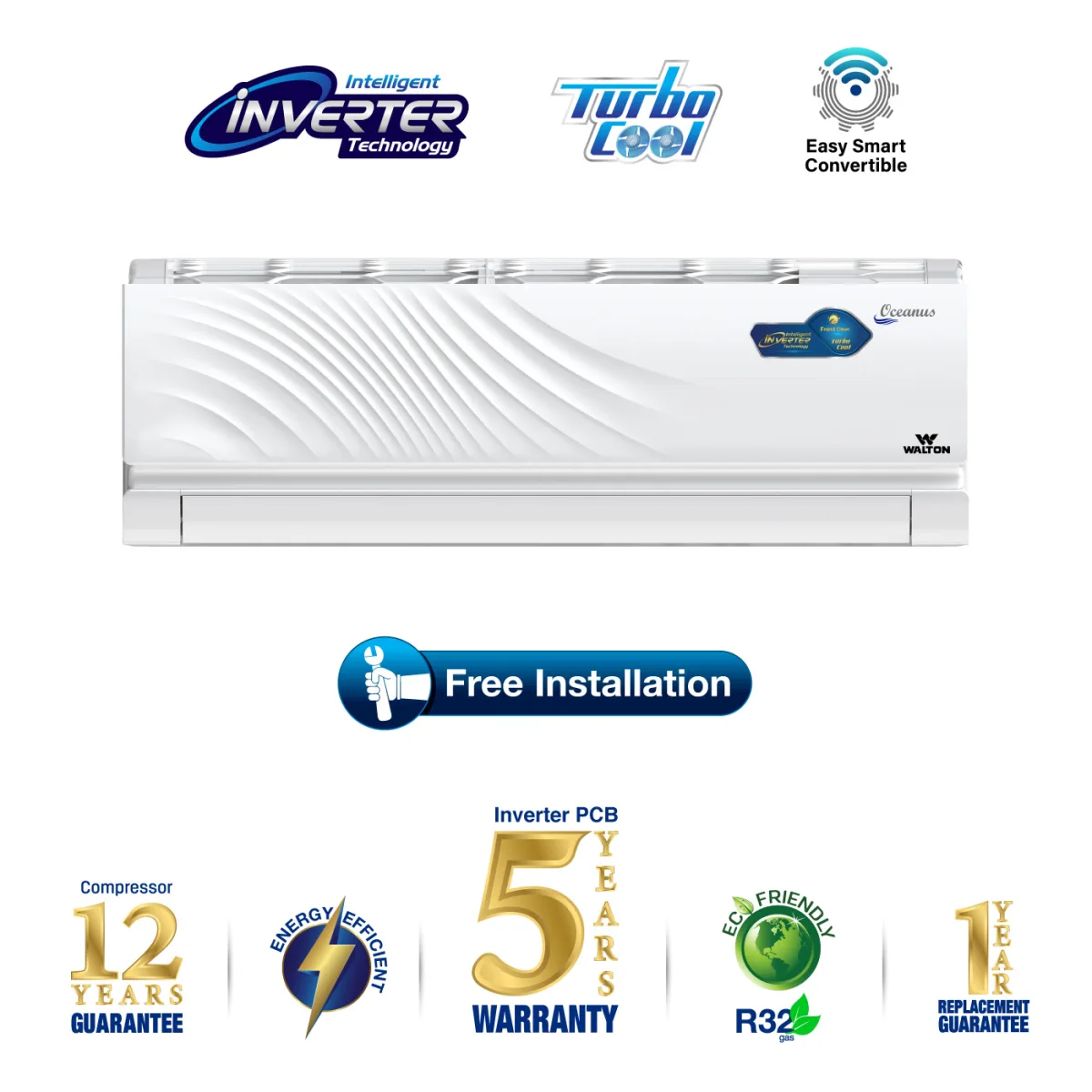 Walton Split AC WSI-OCEANUS-18M product image