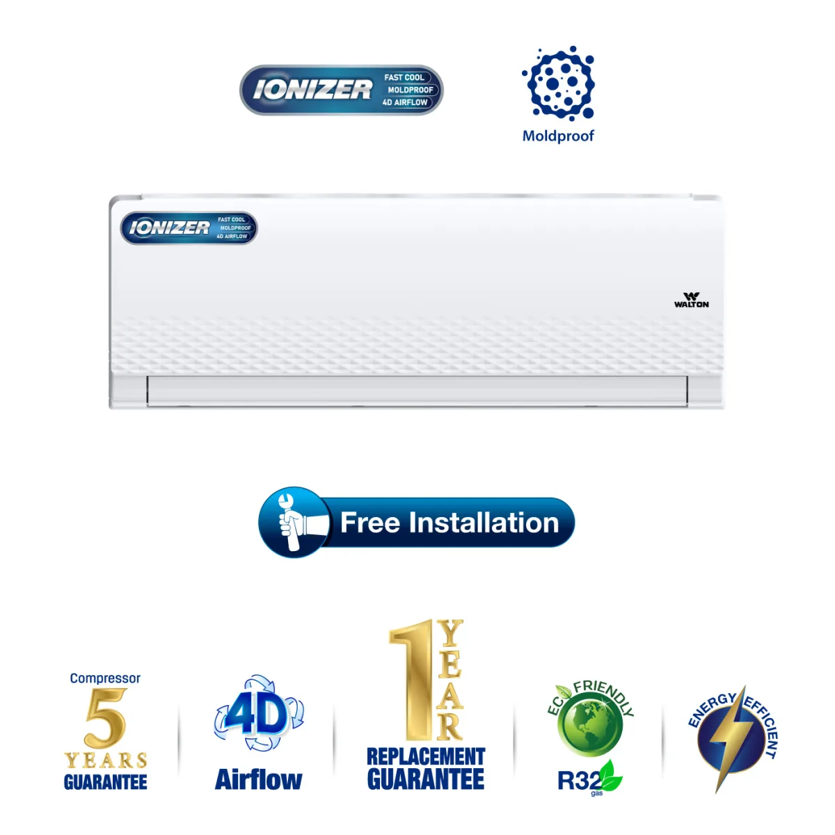Walton Split AC WSN-DIAMOND-12J product image
