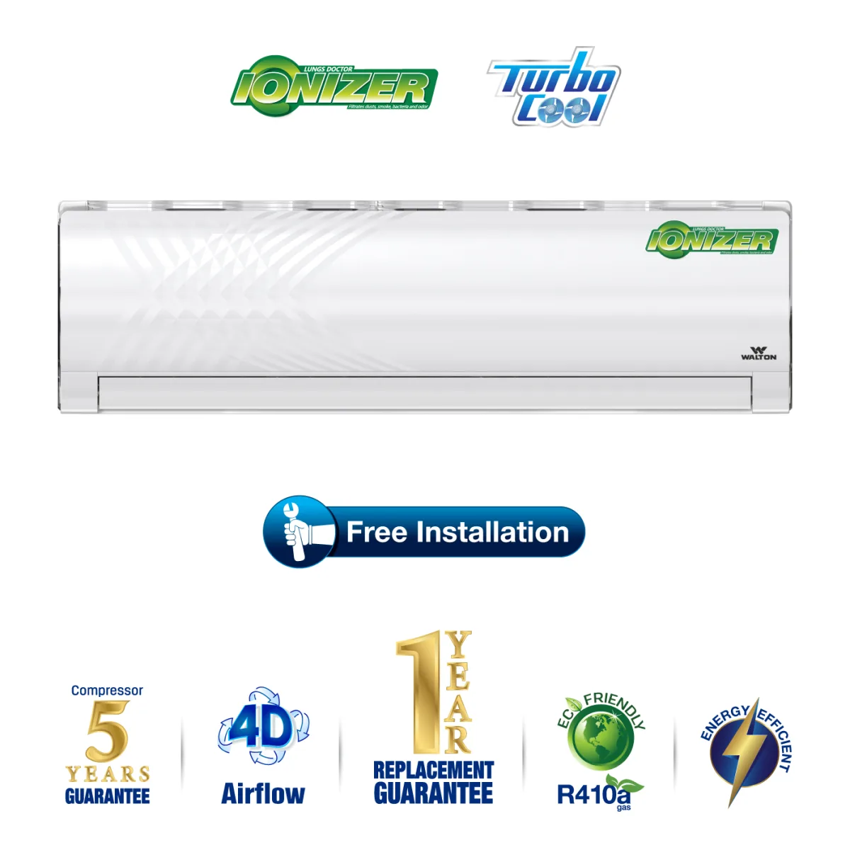 Walton Split AC WSN-KRYSTALINE-30H product image