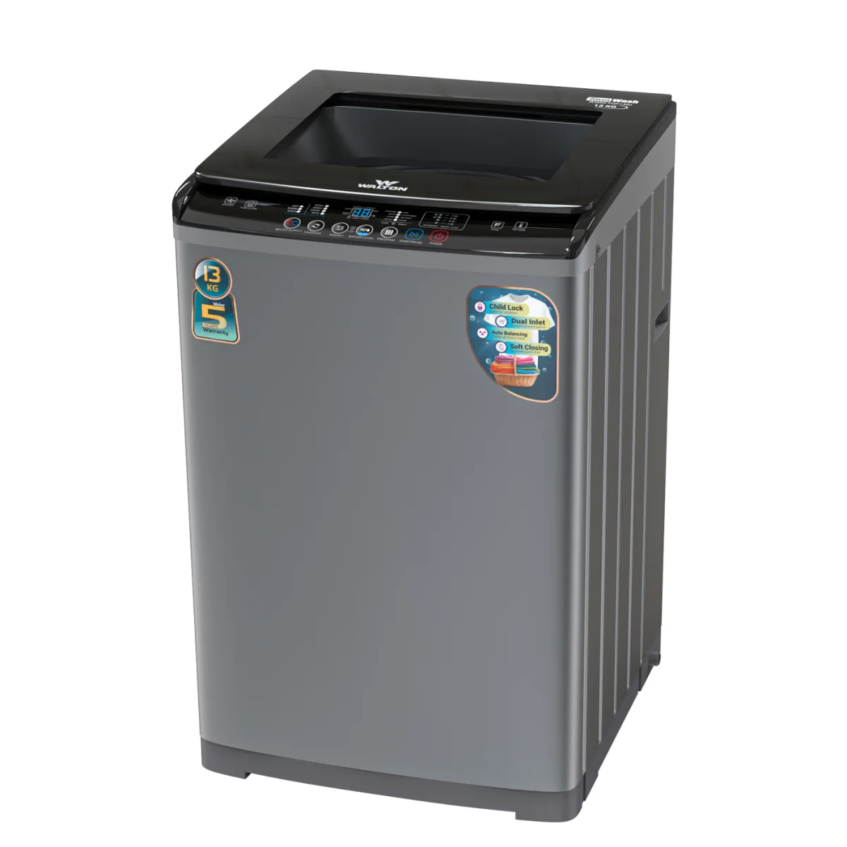 Walton Top Load Washing Machine WWM-TQP130J — 2