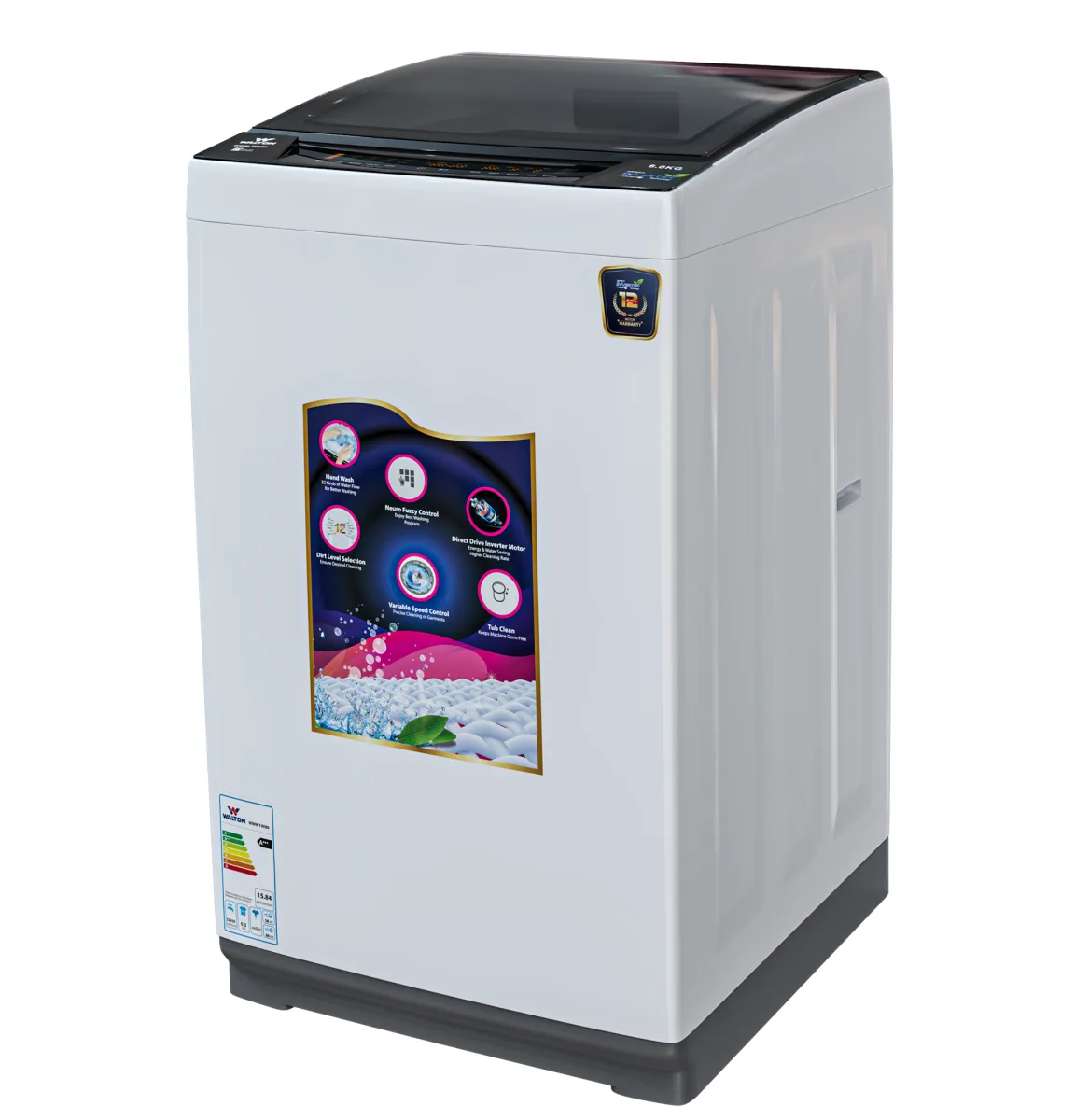 Walton Top Load Washing Machine WWM-TWI80 — 2